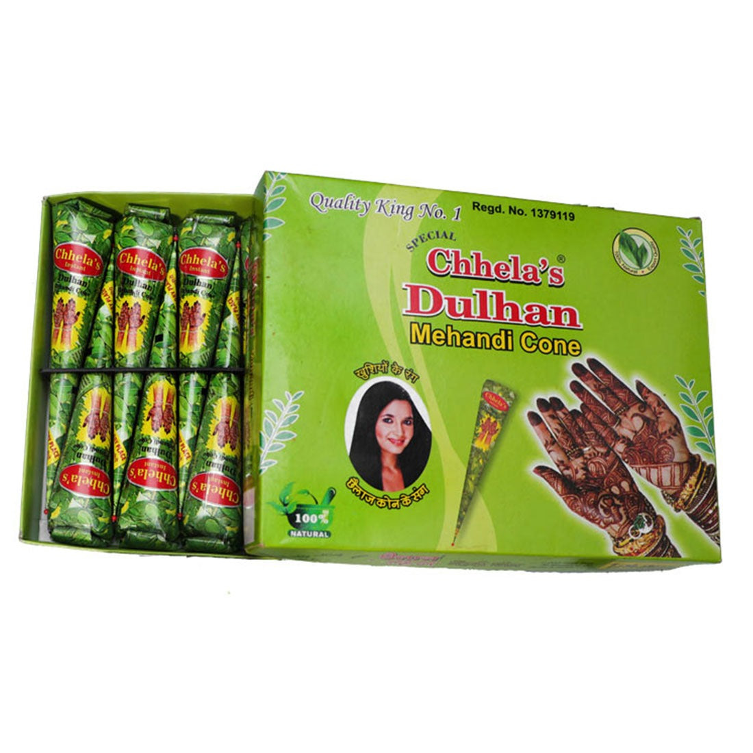 Chhela’s Mehandi Cones – Box of 12