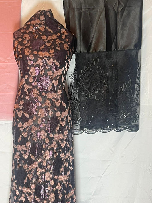 Fransawi Dirac Black & Purple Full Set