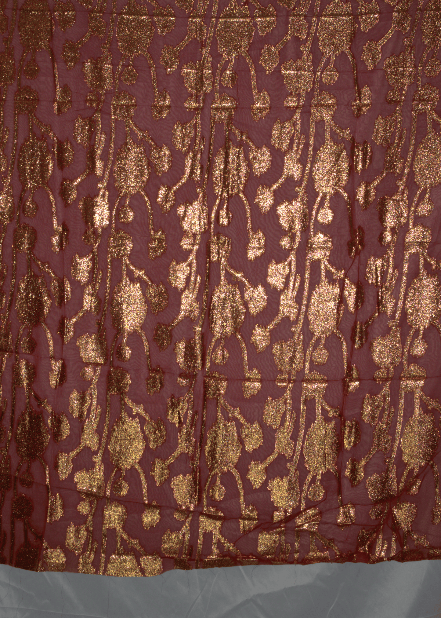Gabsaar Red & Gold Floral