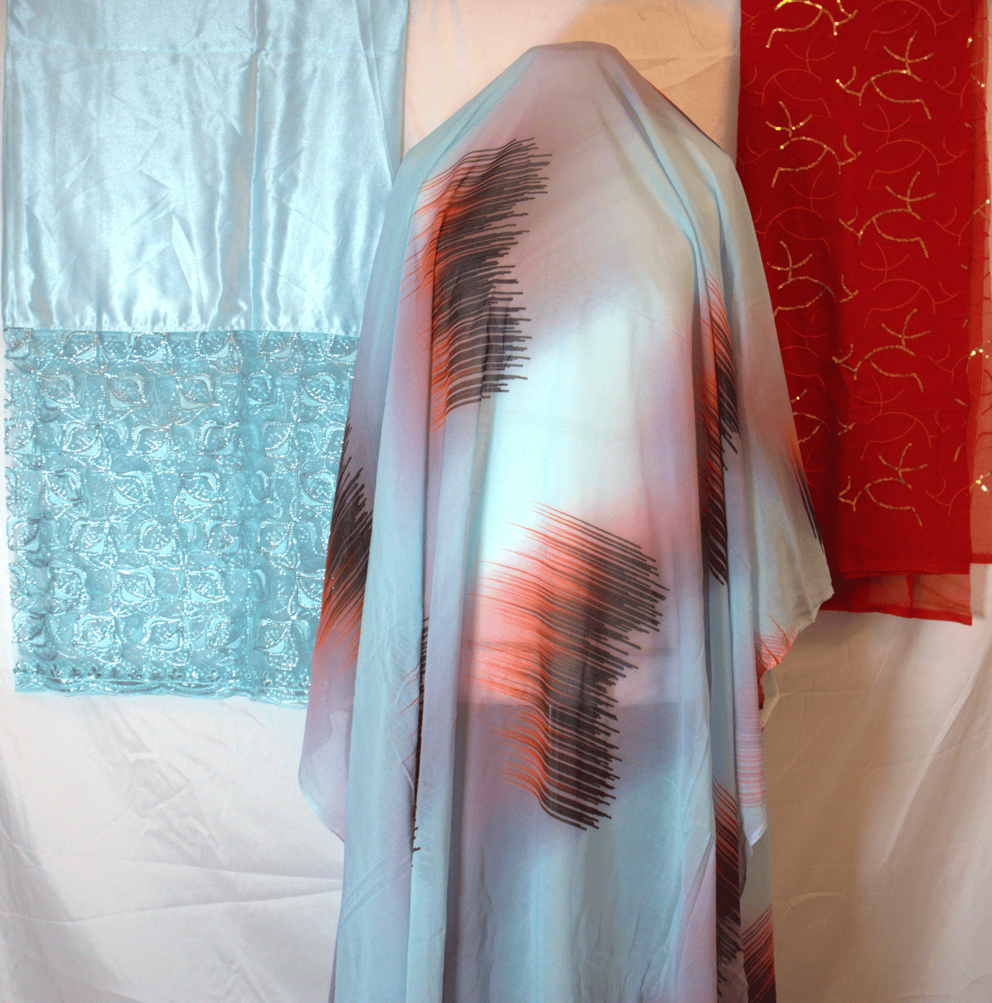 Blue & Red Somali Dirac German