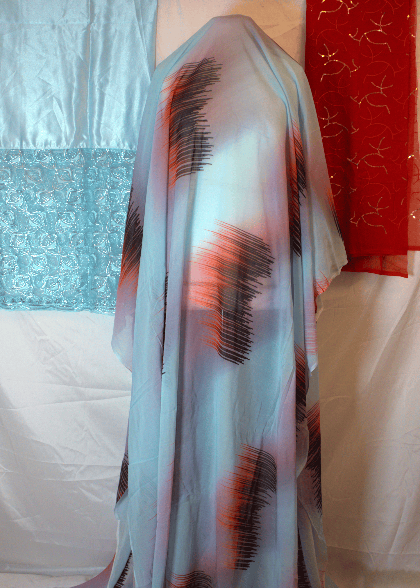 Blue & Red Somali Dirac German