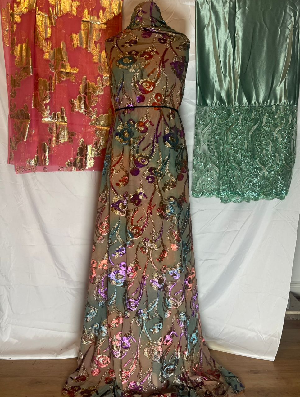 Maqbal Sequin Dirac Full Set – 2 Colours