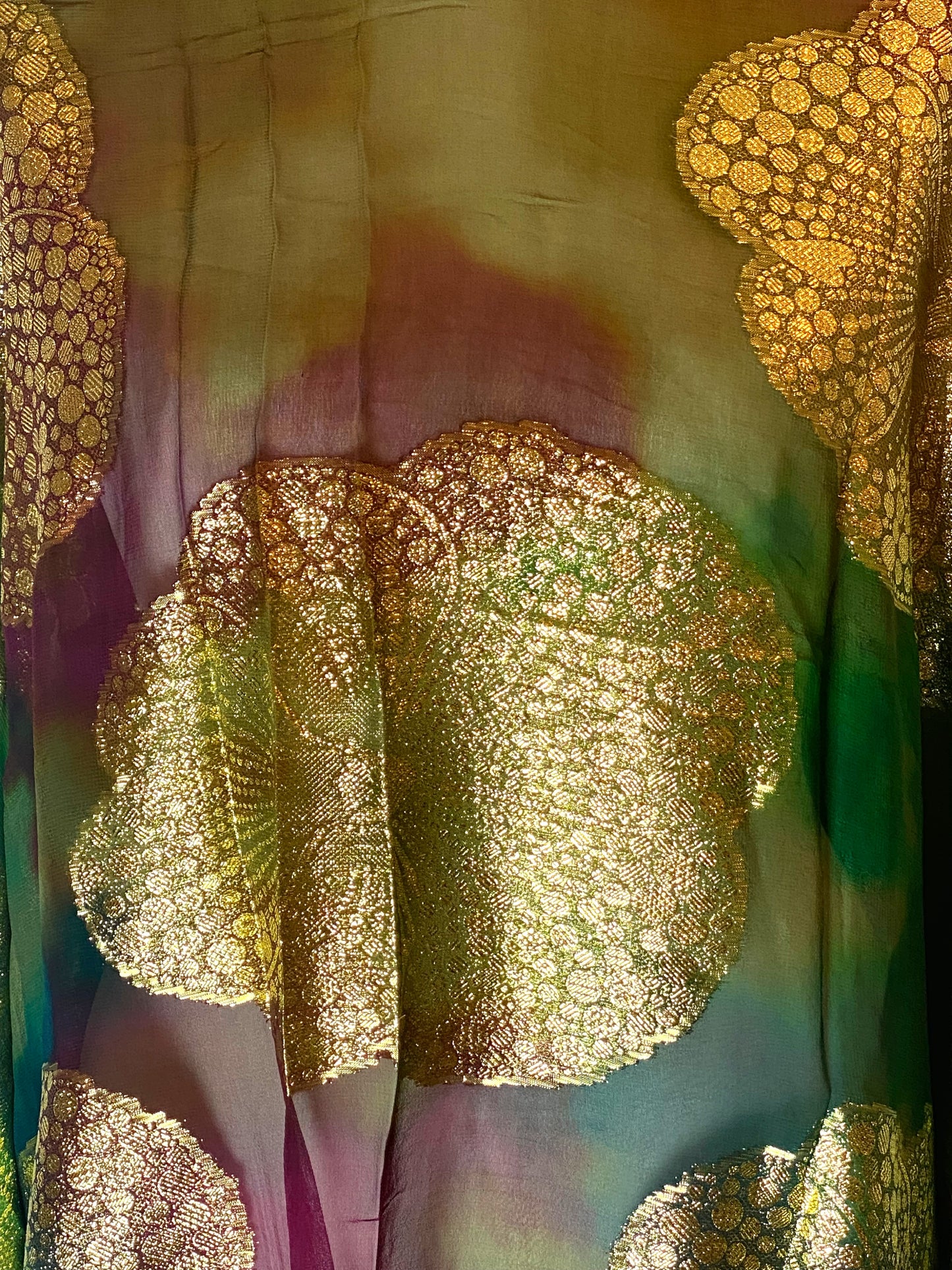 Regal Garbasaar with Gold Floral