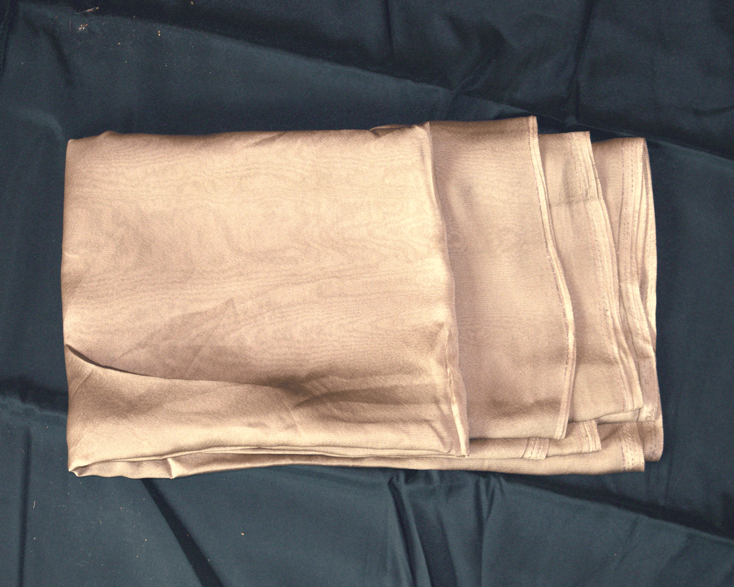 Folded beige Hijab