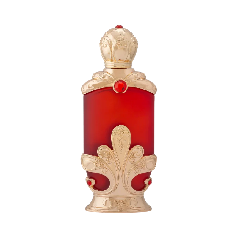 Dirac Fashion Red and gold Ruslein perfume bottle 1