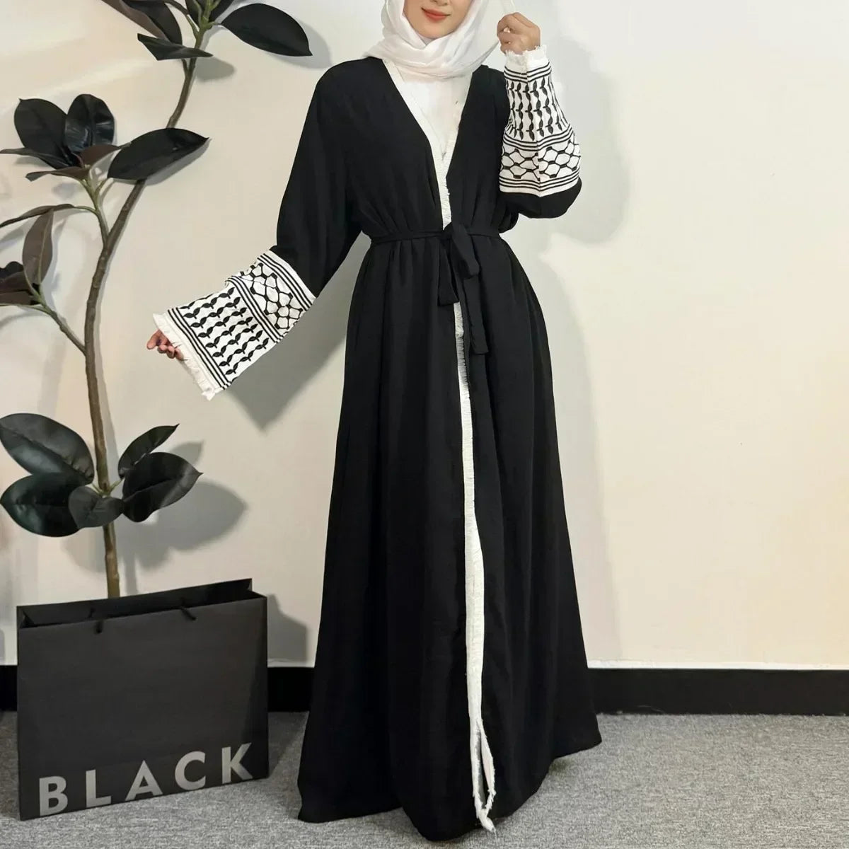 DiracFashion - Abayas Maxi Dress Women's