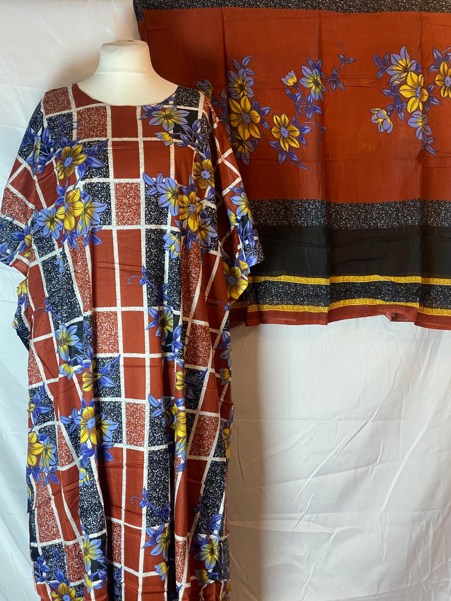 Somali Baati – Rust Brown with Garbasaar