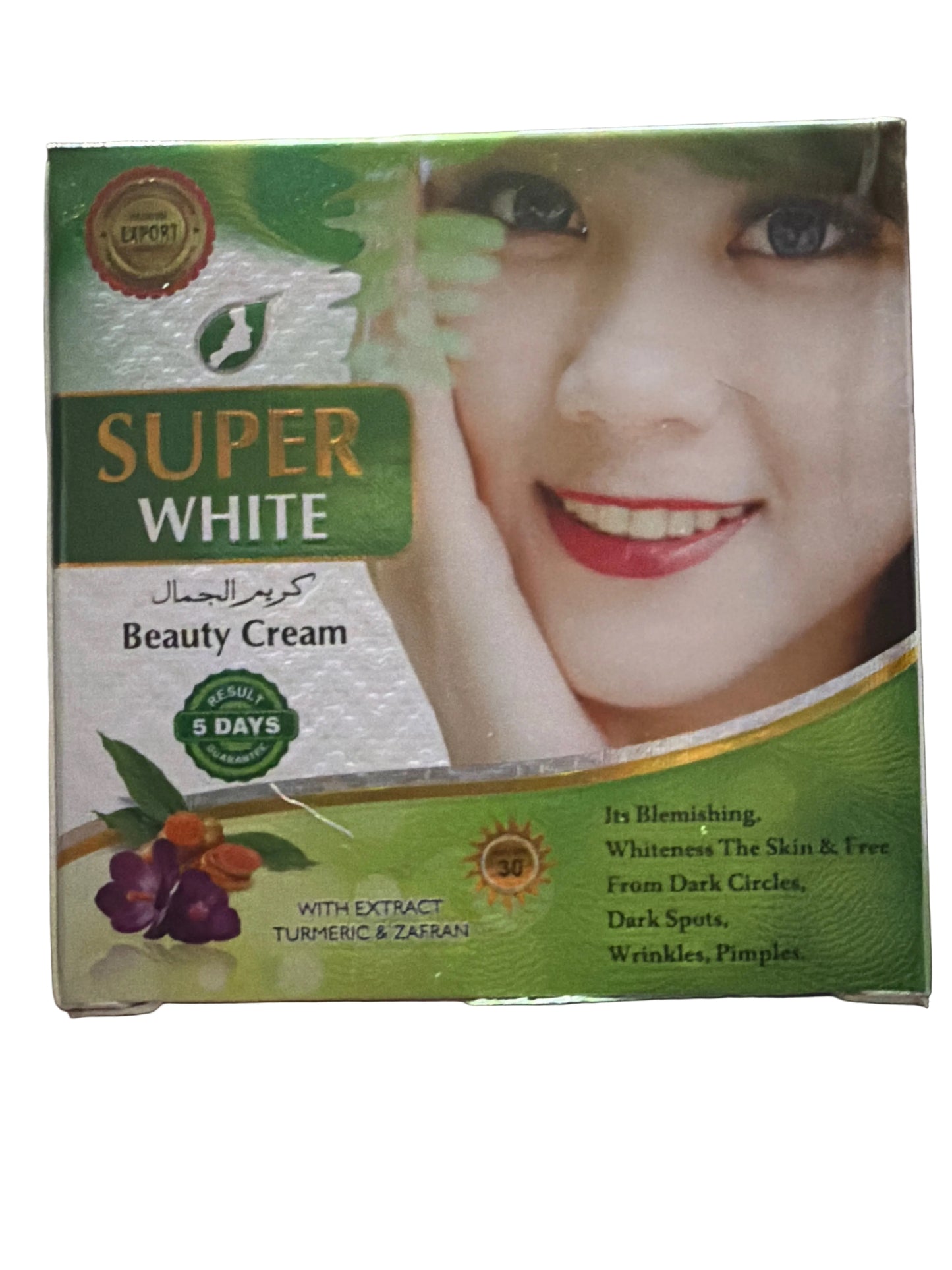 Super White Beauty Cream box