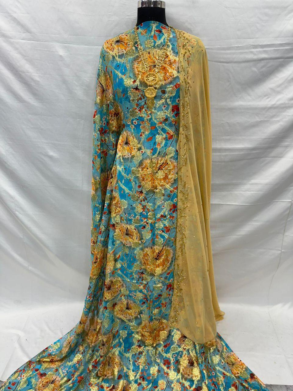 Viscose Dirac – Somali Fabric Full Set in 4 Colours