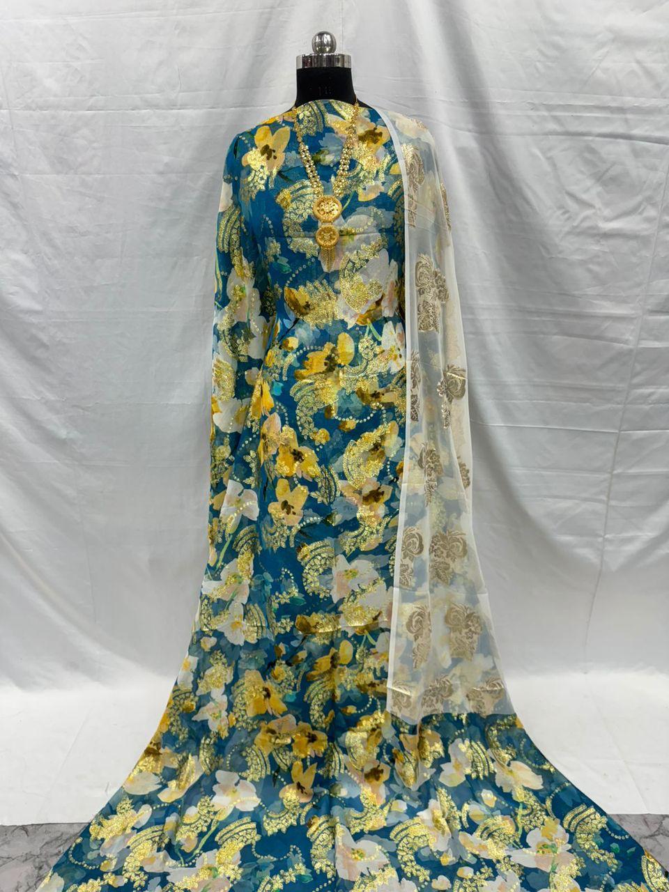Viscose Dirac – Somali Fabric Full Set in 4 Colours