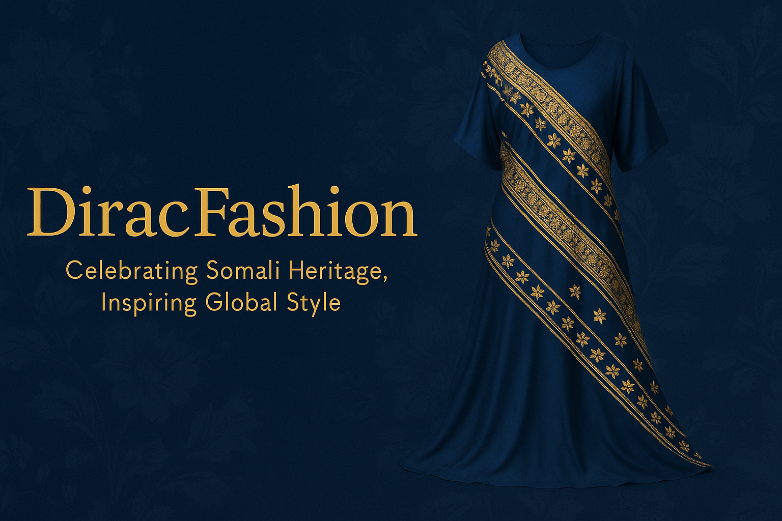 Dirac Fashion Somali Shop Banner