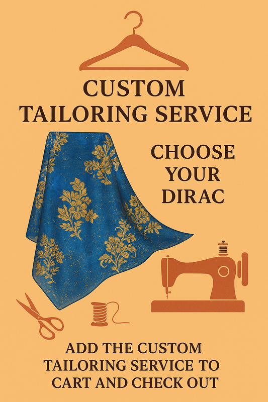 Custom Tailoring Service - Dirac fashion