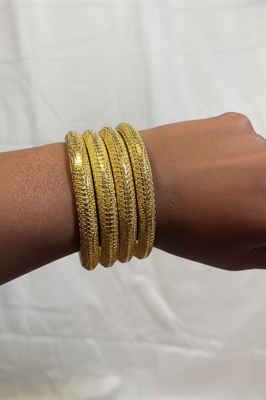 Gold Bangles 2