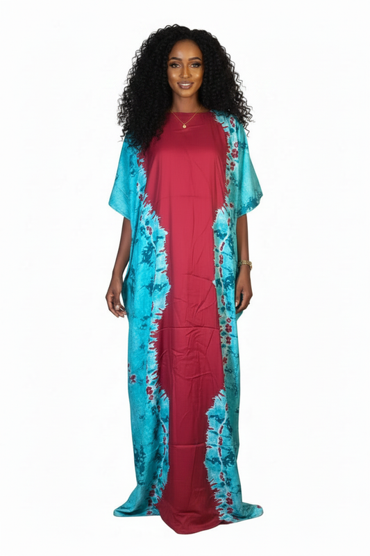 Red & Teal Baati
