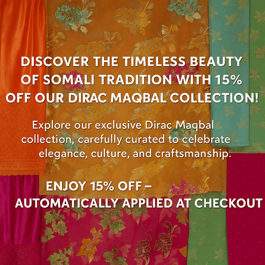 Enjoy 15% Off the Dirac Maqbal Collection