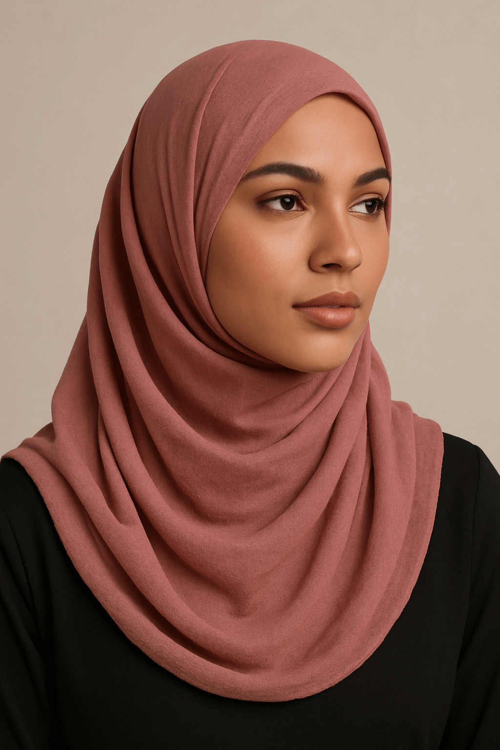 Rosy Dyed Hijab Collection