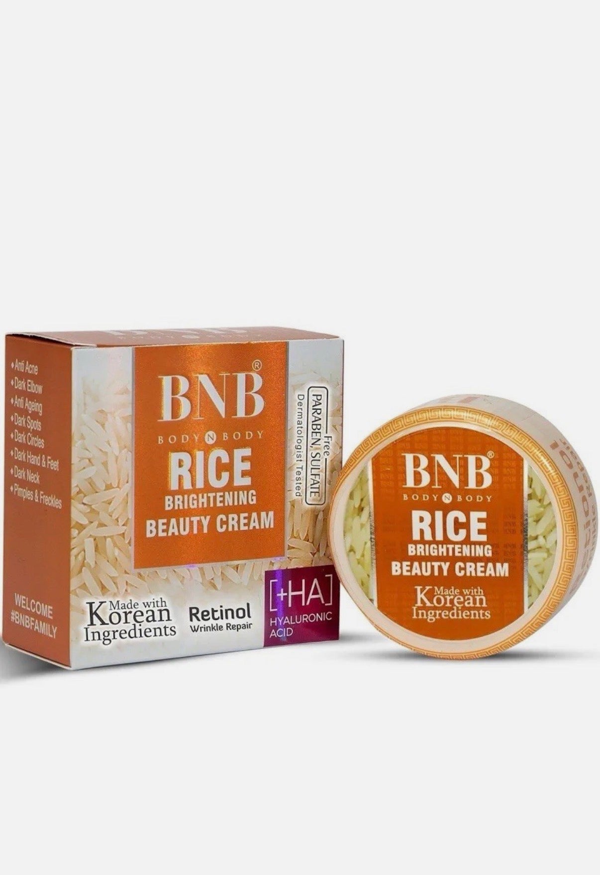 BNB Rice Brightening Beauty Cream