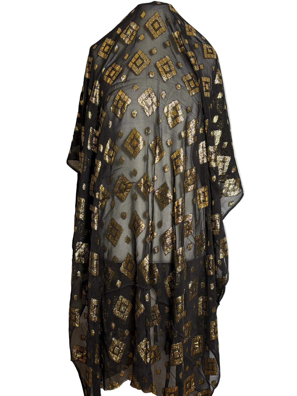 Garbasaar Pattern Fransawi Garbasaar Gold Floral - Somali Scarf | UK – Dirac fashion