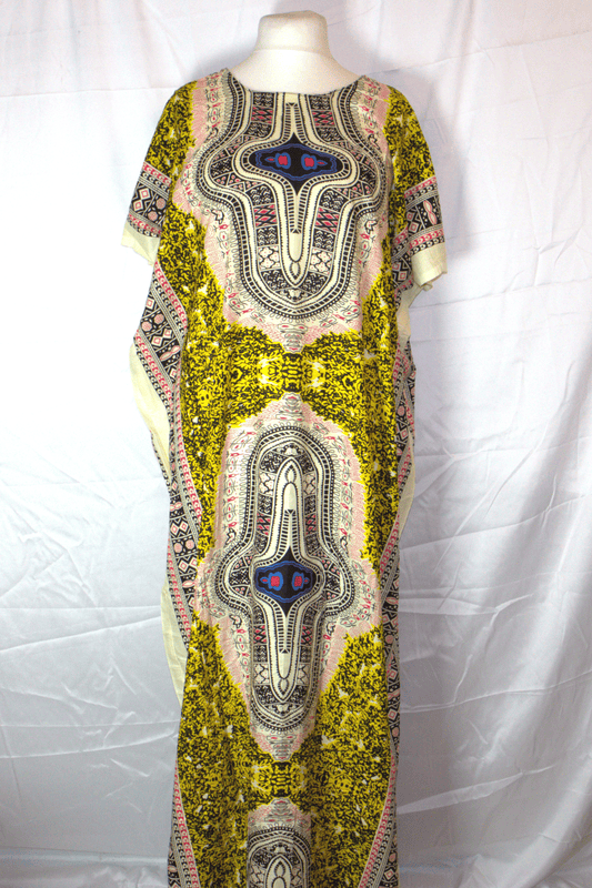 Baati – Yellow & Beige