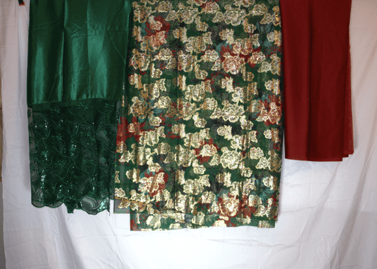 Dirac Fransawi – Burgundy, Green, Gold