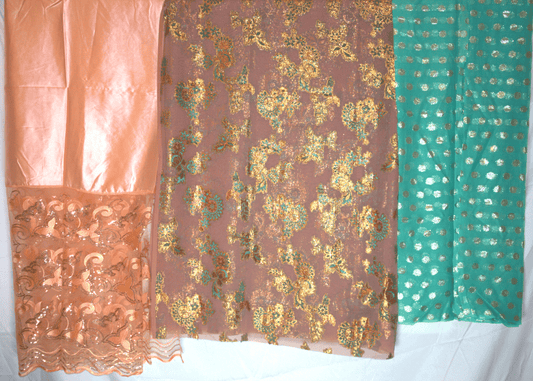 Dirac Fransawi – Peach & Teal Gold