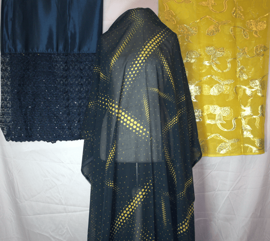 German Dirac Full Set – Navy Blue & Yellow