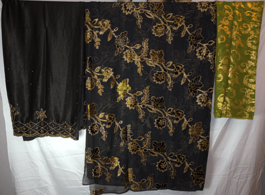 Dirac - Maqbal Black Gold Green- Full Set
