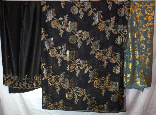 Dirac - maqbal Black Gold Blue - Full set