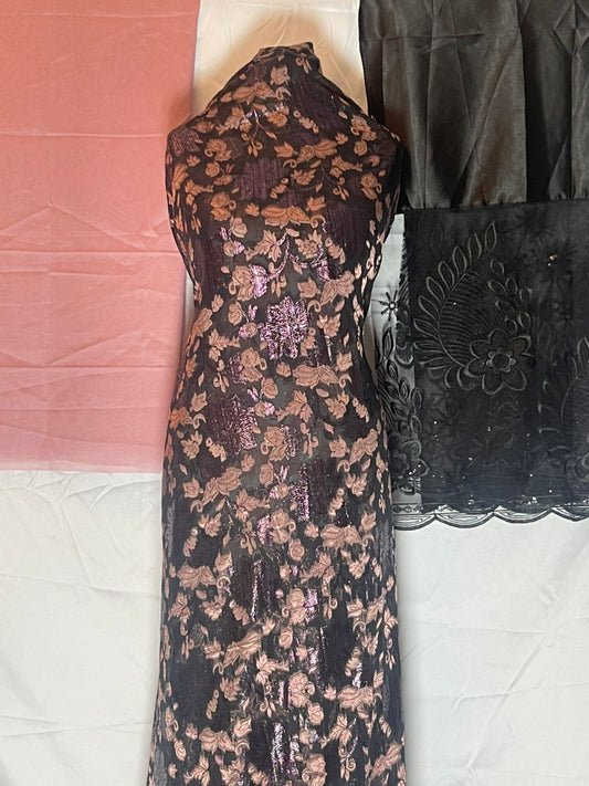 Fransawi Dirac Black & Purple Full Set