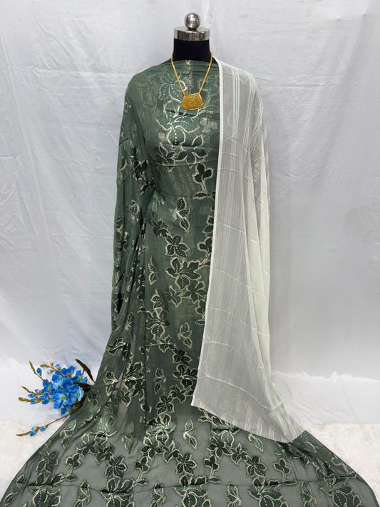 Fransawi Dirac Floral Full Set – Somali Fabric in Multiple Colours