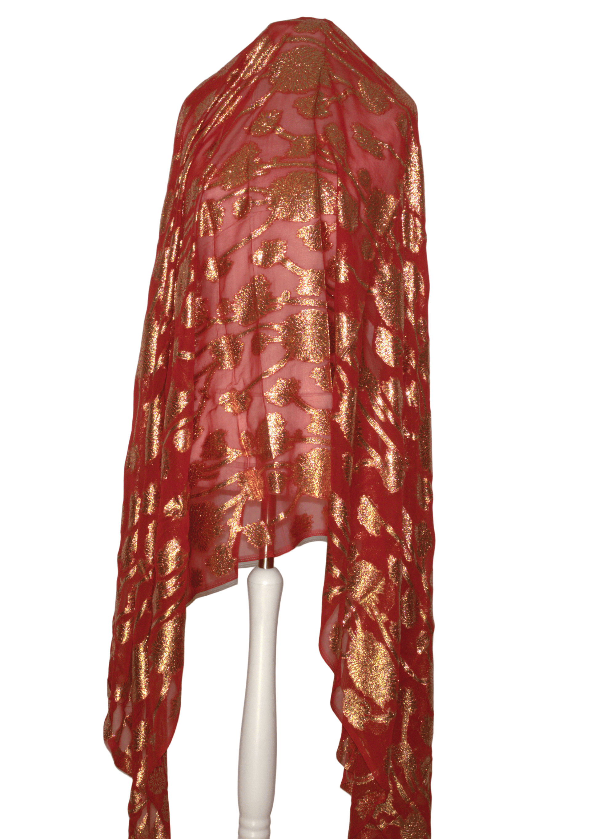 Fransawi Garbasaar with Gold Floral - Dirac fashion