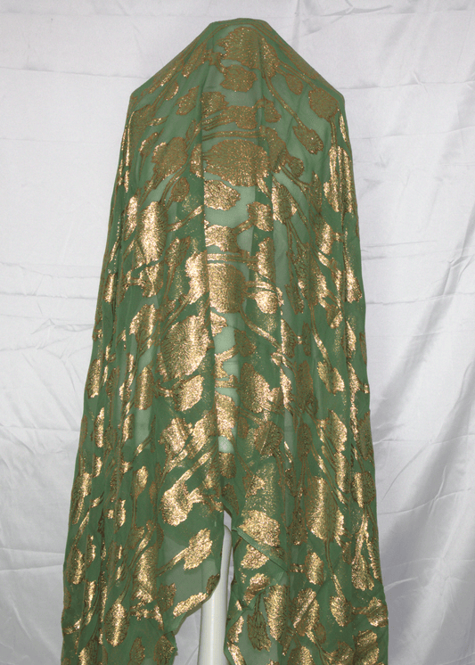 Gabsaar Light Green & Gold
