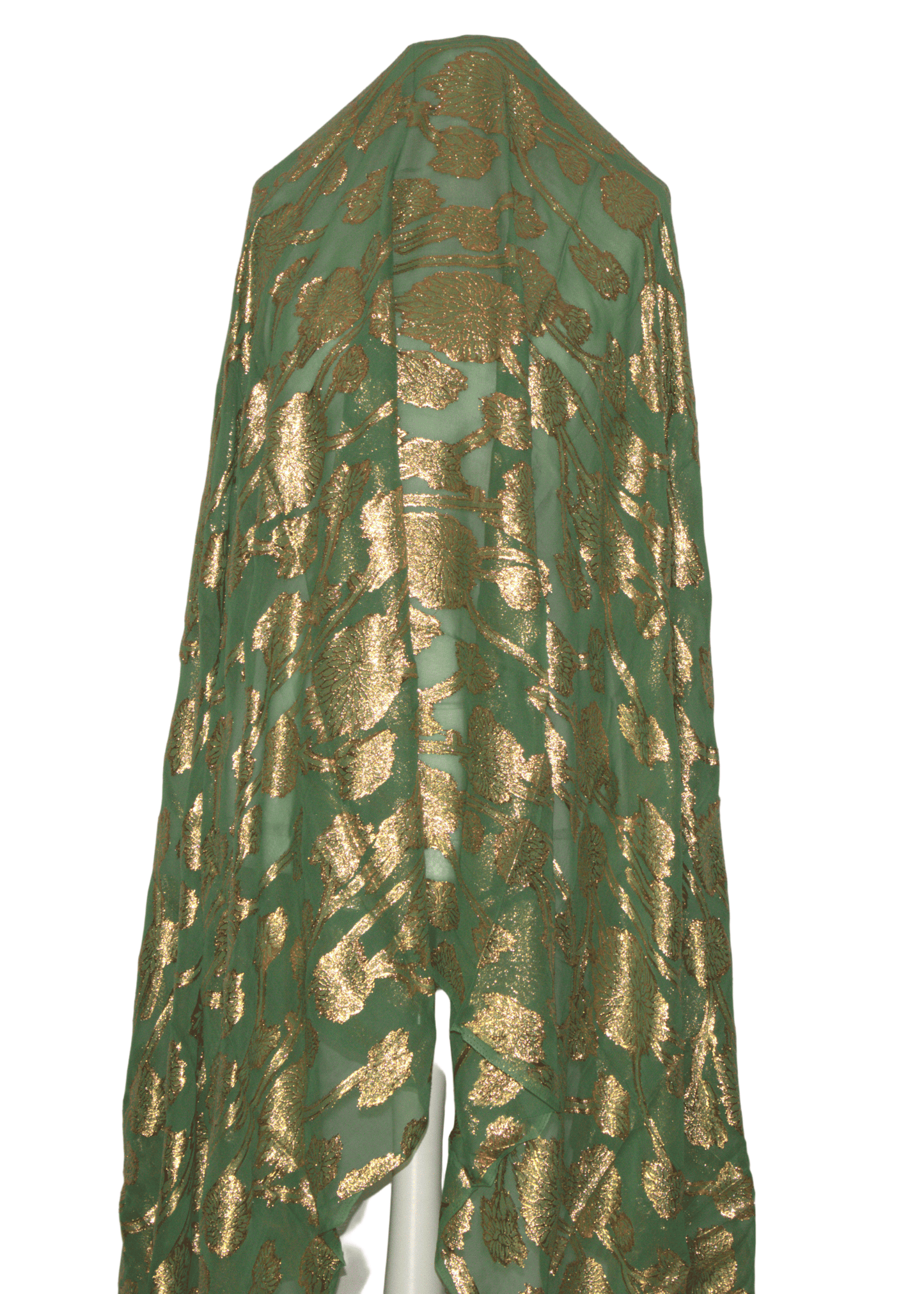 Fransawi Garbasaar with Gold Floral - Dirac fashion