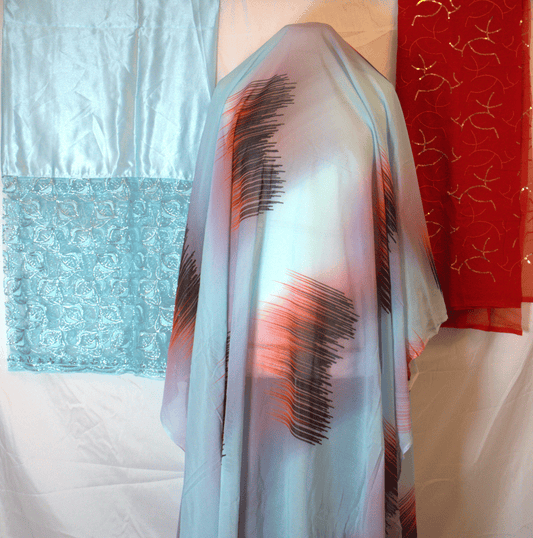 Blue & Red Somali Dirac German