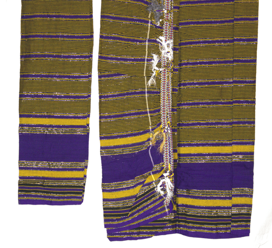 Guntiino – Deep Blue, Mustard & Stripes