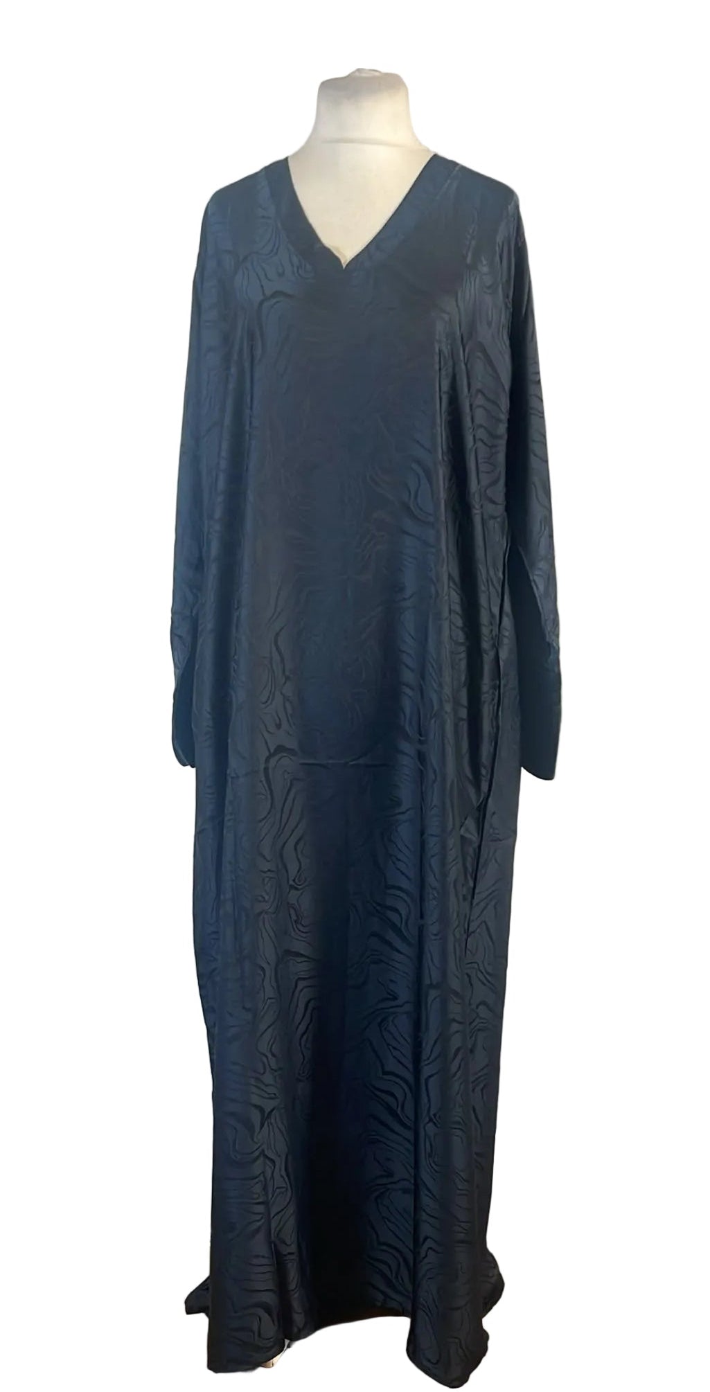 Jacquard Abaya with Scarf