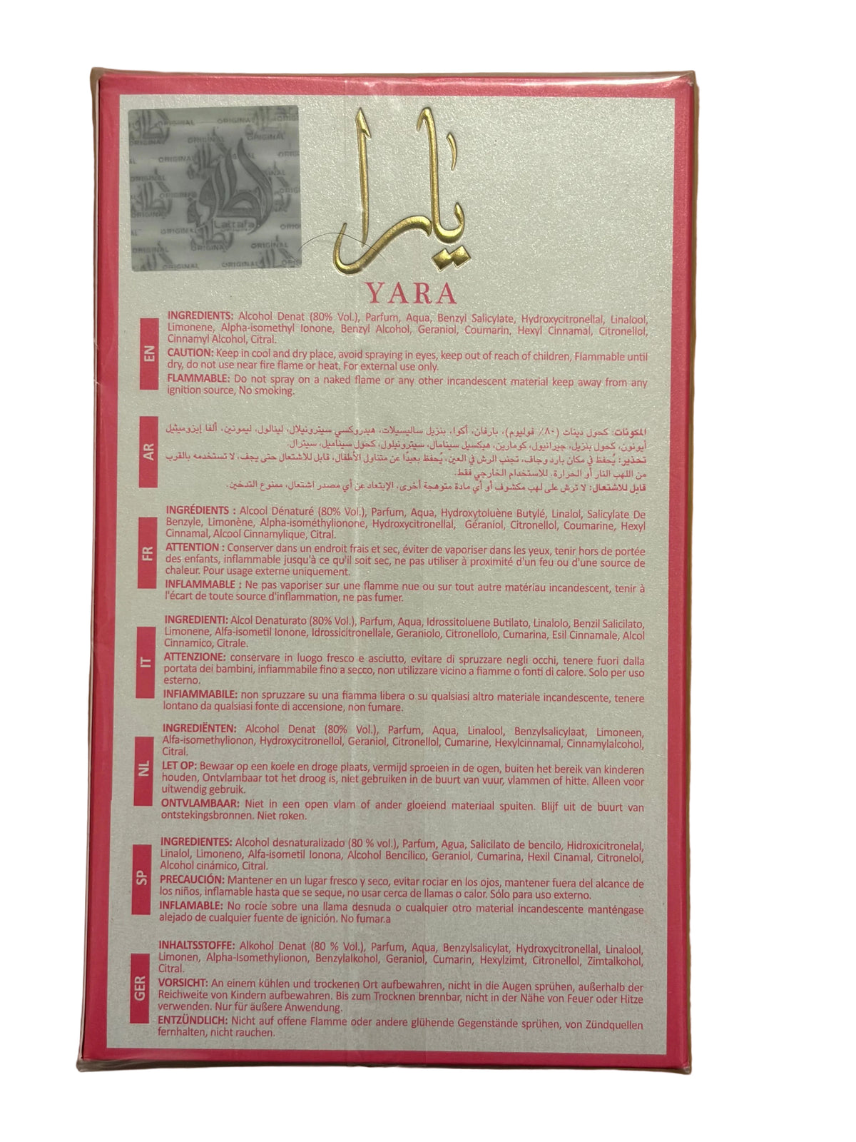 Lattafa Yara Candy Eau de Parfum