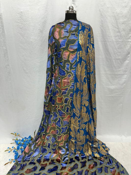 Maqbal Dirac Mosaic Velvet Full Set – 6 Colours