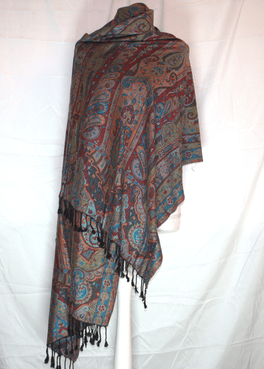Paisley Pashmina – Dark Purple