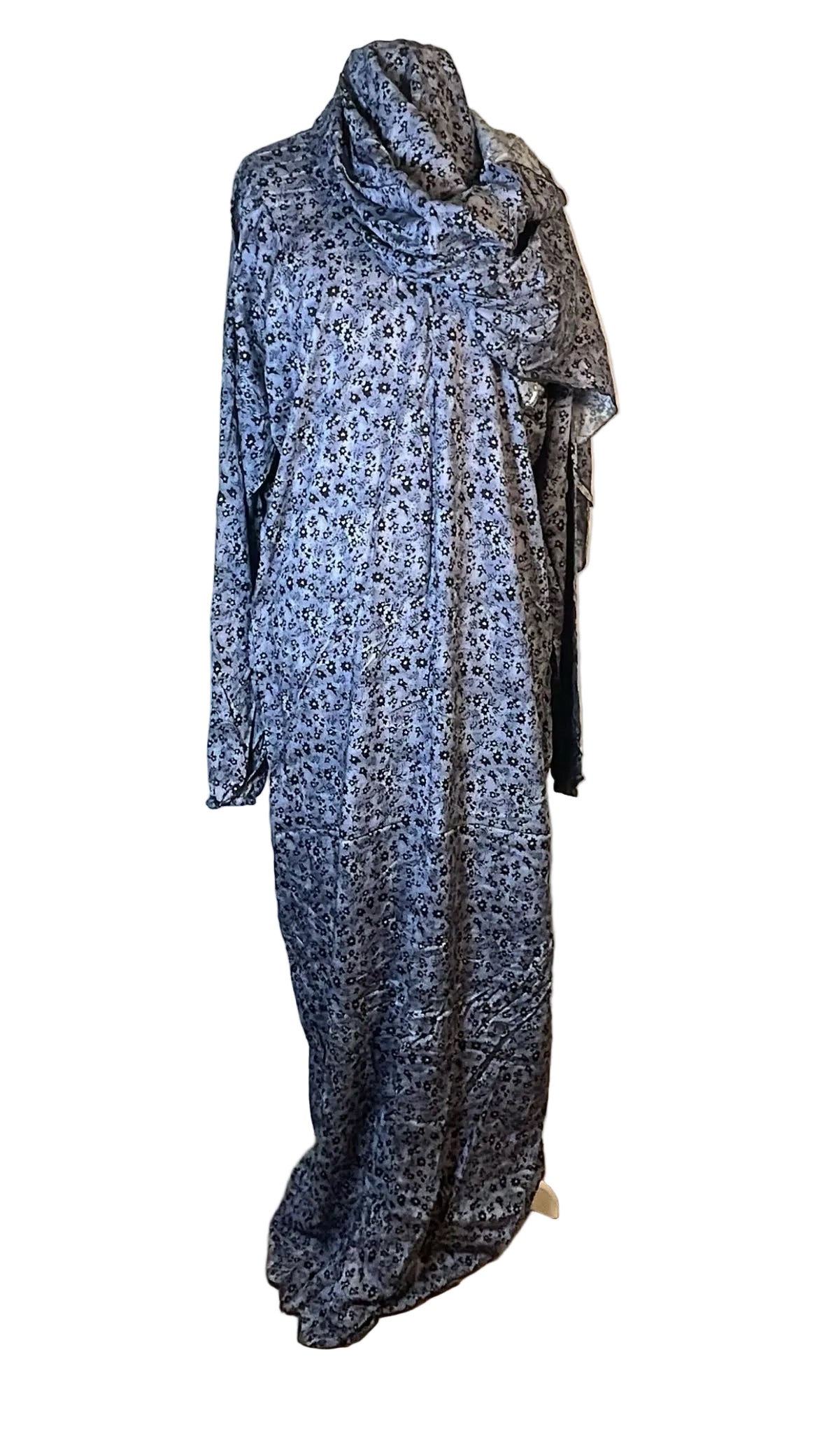 Prayer Dress with Attached Scarf | 3 Colours | Free Size