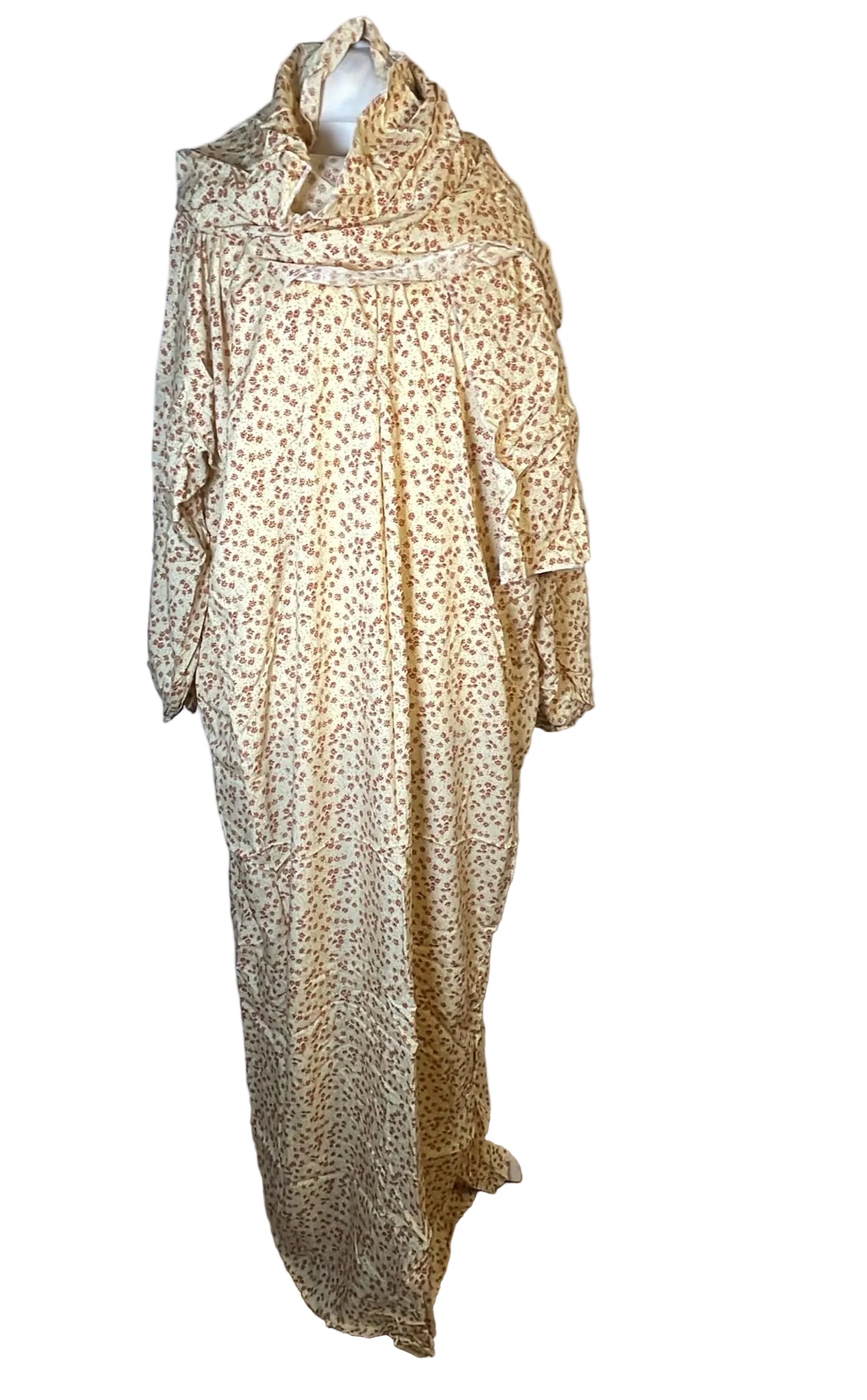 Floral Prayer Dress with Attached Scarf | 5 Colours