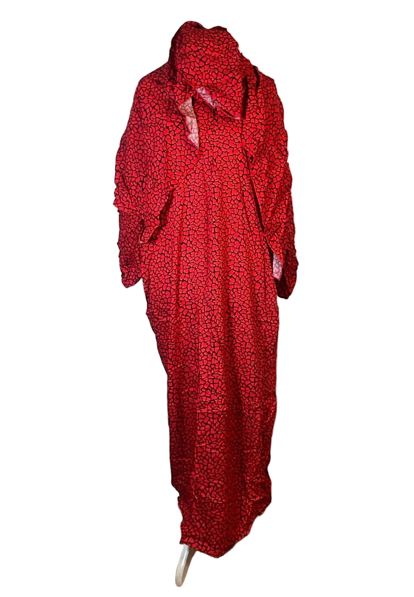Floral Prayer Dress with Attached Scarf | 5 Colours