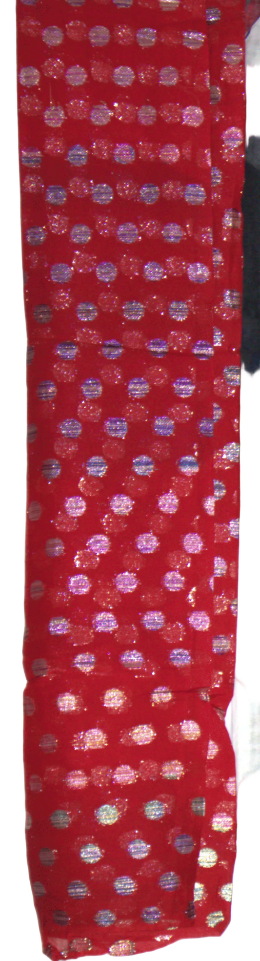 Red garbasaar with silver spots 