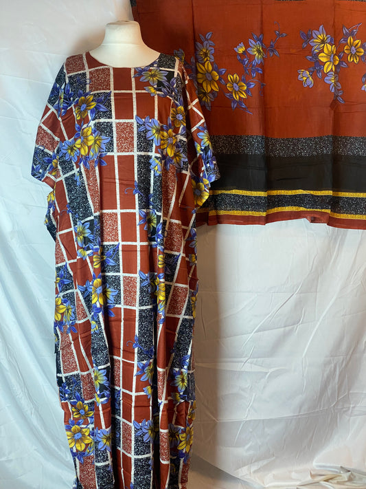 Somali Baati – Rust Brown with Garbasaar