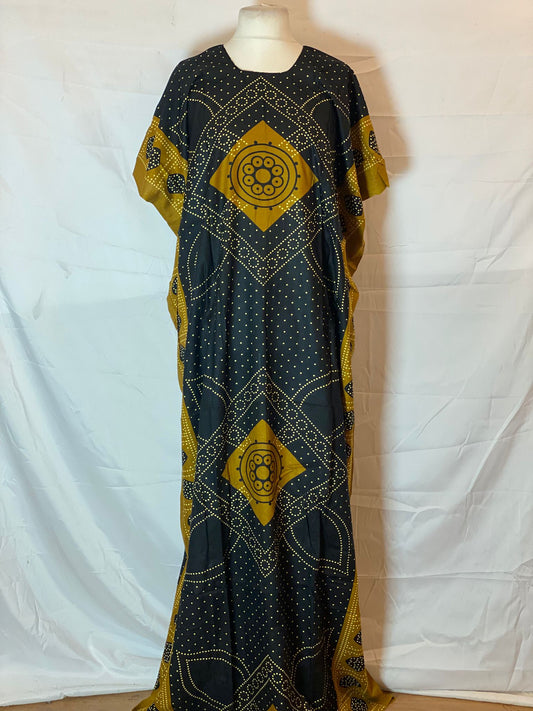 Somali Baati – Traditional Printed Dress - 4 colours