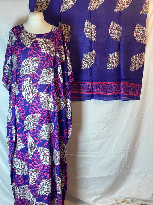 Somali Baati – Green or Purple with Garbasaar