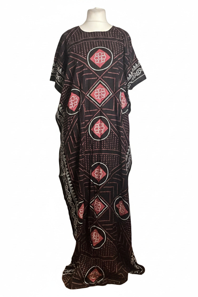 Somali Baati – Geometric Diamond Dot Print | Free Size | 5 Colours