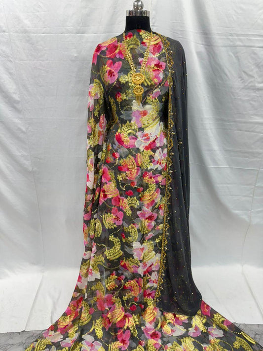 Viscose Dirac – Somali Fabric Full Set in 4 Colours