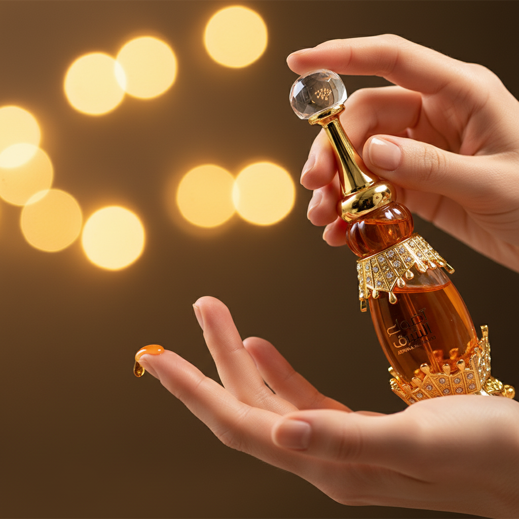 Adwaa Al Sharq Perfume Application Detail