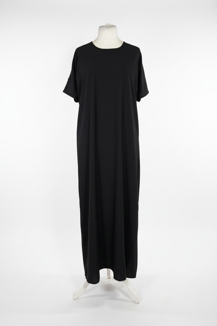 Black Maxi Dress Front